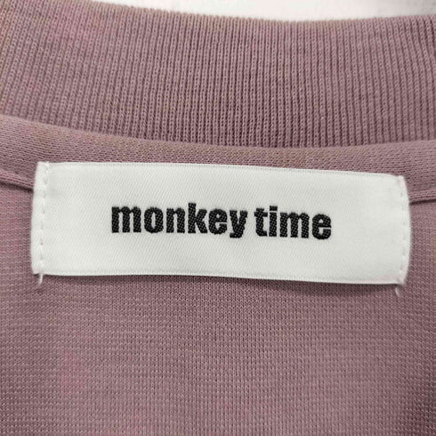 モンキータイム MONKEY TIME TC/PONTI 1POCKET 5SLEEVE CN/Tシャツ メンズ JPN:M