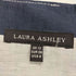 ローラアシュレイ LAURA ASHLEY リネンナイロン マルチボーダーワンピース レディース