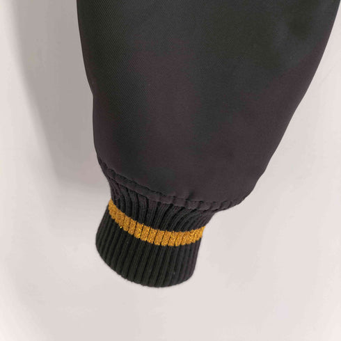 ヴェルサーチ VERSACE 背面メデューサ刺繍 クロップド MA-1 ボンバージャケット 近年モデル レディース FR:36