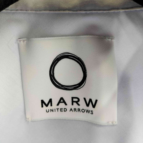ユナイテッドアローズ UNITED ARROWS MARW バックオープン L/S シャツ レディース