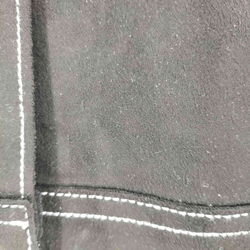 ザラ ZARA ステッチデザイン フェイクスエード シャツジャケット レディース import:XS