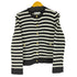 ザラ ZARA ゴールドボタン ボーダーニット カーディガン レディース import:S
