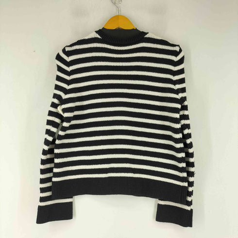 ザラ ZARA ゴールドボタン ボーダーニット カーディガン レディース import:S