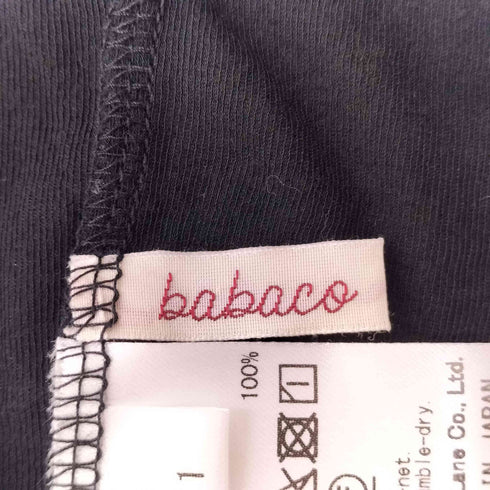 babaco 25SS Twisted cotton back tied レディース JPN:1