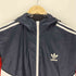 アディダスオリジナルス adidas Originals トレフォイルロゴ プリント 裏地メッシュ マルチカラー ウインドブレーカー フーデッド ジャケット メンズ JPN:M