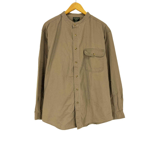 KENSINGTON バンドカラーボタンシャツ メンズ import:L