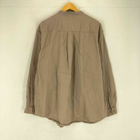 KENSINGTON バンドカラーボタンシャツ メンズ import:L