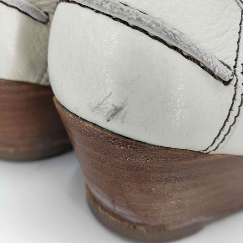 クラークス Clarks ACTIVE AIR ウェッジソールレザーローファー レディース 5