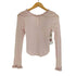 リリーブラウン Lily Brown 26ss バックオープンヘンリーネックカットトップス レディース ONE SIZE