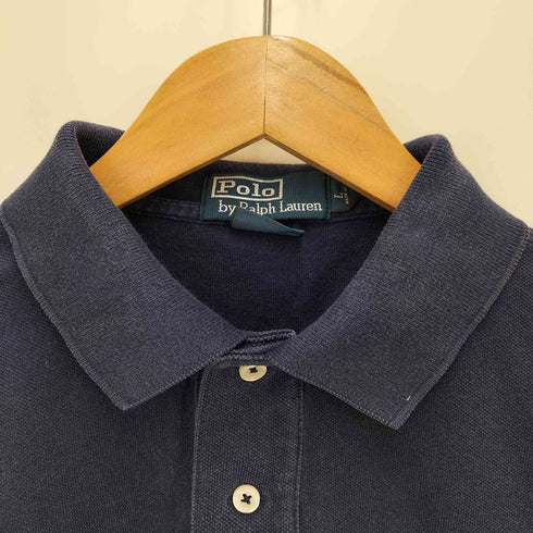 ポロバイラルフローレン Polo by RALPH LAUREN ビッグポニー ナンバリング ポロシャツ メンズ import:L