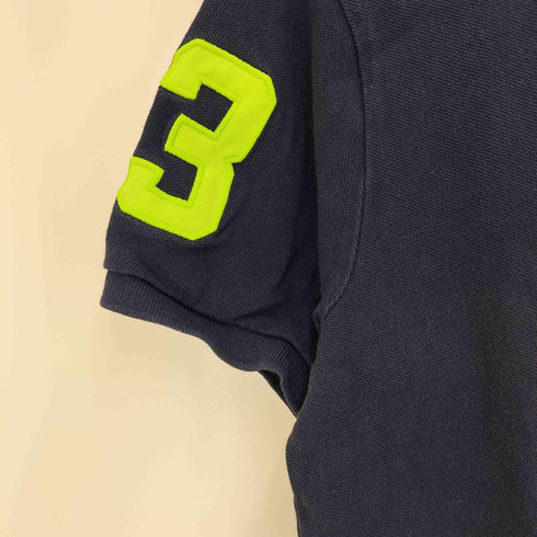 ポロバイラルフローレン Polo by RALPH LAUREN ビッグポニー ナンバリング ポロシャツ メンズ import:L