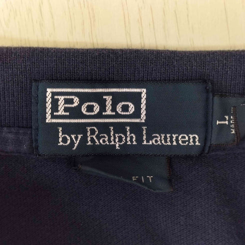 ポロバイラルフローレン Polo by RALPH LAUREN ビッグポニー ナンバリング ポロシャツ メンズ import:L