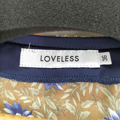 ラブレス LOVELESS フラワードッキングワンピース レディース 36