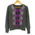 APT.9 cashmere カシミヤ100% アーガイル クルーネックカーディガン レディース JPN:L
