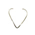 especias 925刻印 triangle cuff necklace レディース