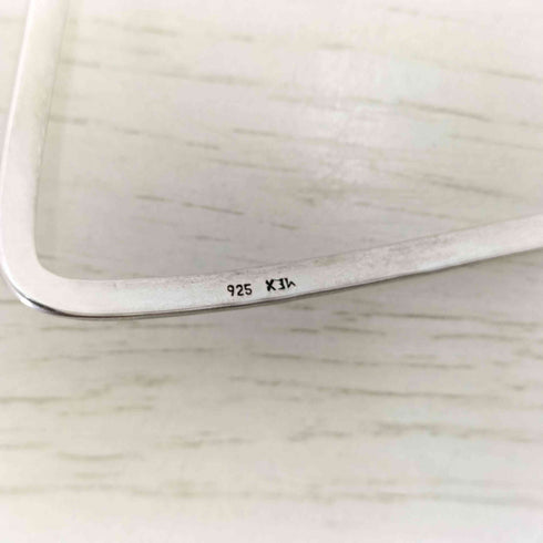 especias 925刻印 triangle cuff necklace レディース