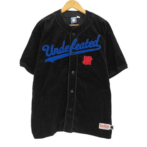 アンディフィーテッド UNDEFEATED CORD S/S BASEBALL JERSEY コーデュロイ ベースボール 半袖 シャツ メンズ JPN:M