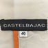 カステルバジャック CASTELBAJAC ワッペン付きベスト メンズ 40
