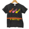 プリントクルーネックTシャツ ミニT Y2K レディース XL