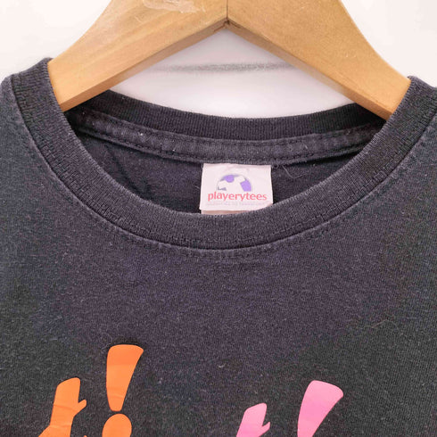 プリントクルーネックTシャツ ミニT Y2K レディース XL