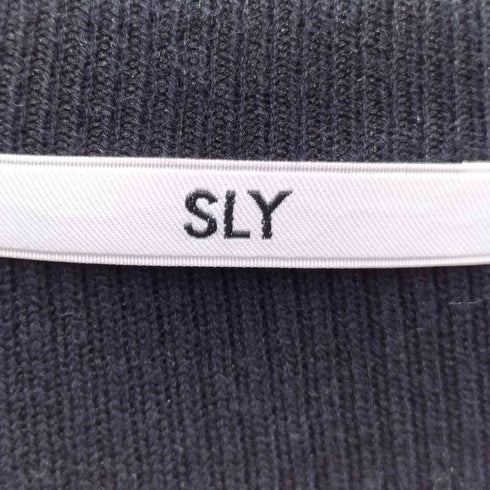 スライ SLY BIG COLLOR ZIP UP 2P ショートワンピース レディース 1