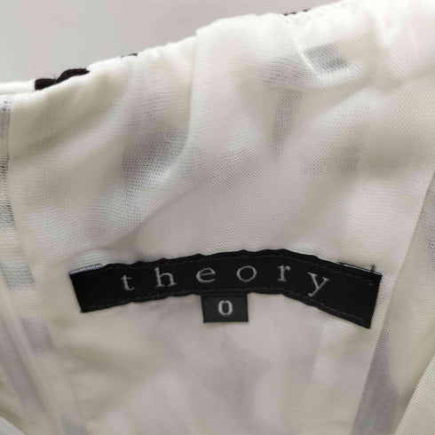 セオリー theory 花柄ノースリーブワンピース レディース 34