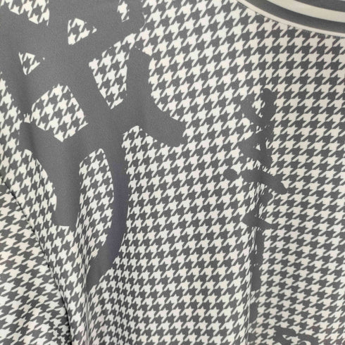 カステルバジャックスポーツ CASTELBAJAC SPOT 千鳥柄 インナー長袖Tシャツ メンズ 48