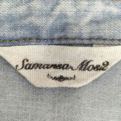 サマンサモスモス samansa Mos2 26ss デニムティアードワンピース レディース JPN:S