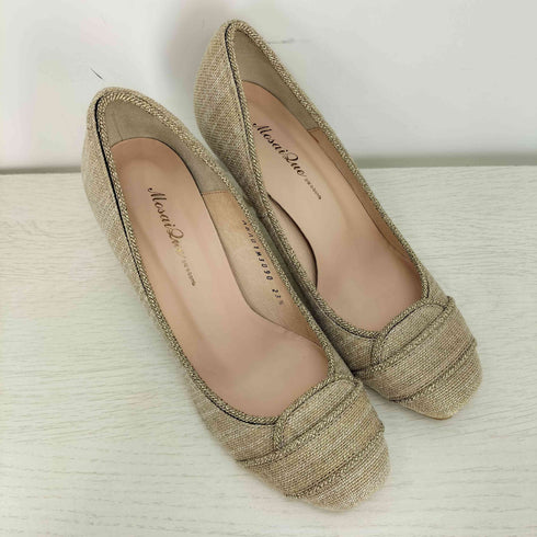 Mosaique A-BOMB Fabric Round Casual Pumps ラウンド カジュアル パンプス レディース JPN:23.5