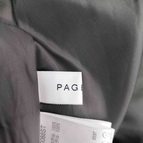 ページボーイ PAGEBOY 総柄 ロングスカート レディース