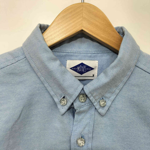 MADNESS プリント デザイン ボタンダウン L/S オックスフォードシャツ メンズ JPN:M