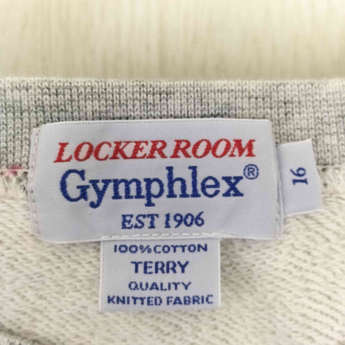 ジムフレックス GYMPHLEX LOCKER ROOM コットンスウェットワンピース レディース 16