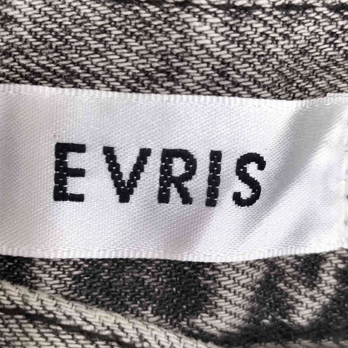 エヴリス EVRIS 25aw 2WAYサロペットワイドデニムパンツ レディース S