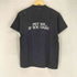 ヘインズ Hanes 80-90S USA製 I'M ONE OF THE プリント 袖裾シングル 半袖 カットソー メンズ M