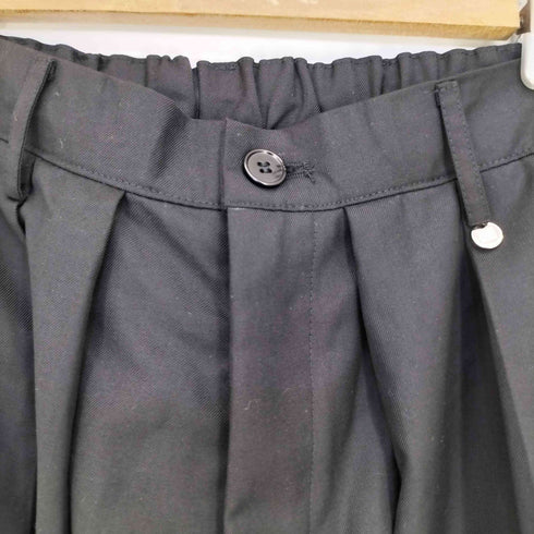 RONRON FRILL WIDE BERMUDA PANTS レディース