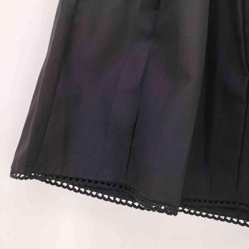 RONRON FRILL WIDE BERMUDA PANTS レディース
