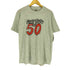 ジャージーズ JERZEES 90S USA製 Still Nifty at 50 プリント袖シングル 半袖 カットソー メンズ XL