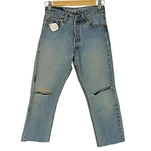 リーバイス Levis 90S USA製 96年製 501 54刻印 ボタンフライ デニム パンツ レディース W28 L30