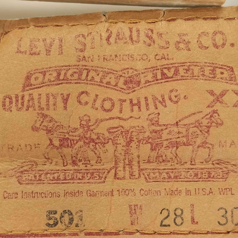 リーバイス Levis 90S USA製 96年製 501 54刻印 ボタンフライ デニム パンツ レディース W28 L30