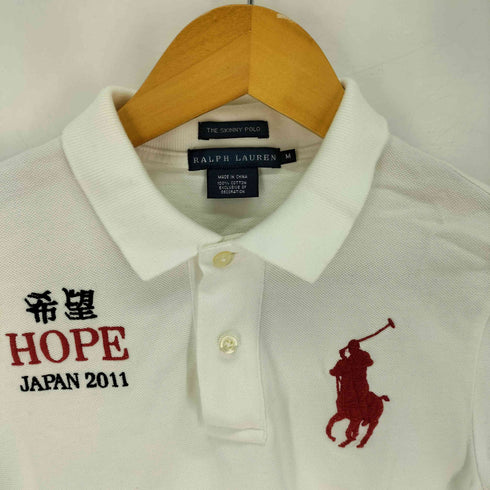 ラルフローレン RALPH LAUREN 2011 大震災 希望ポロシャツ レディース import:M