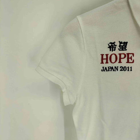 ラルフローレン RALPH LAUREN 2011 大震災 希望ポロシャツ レディース import:M