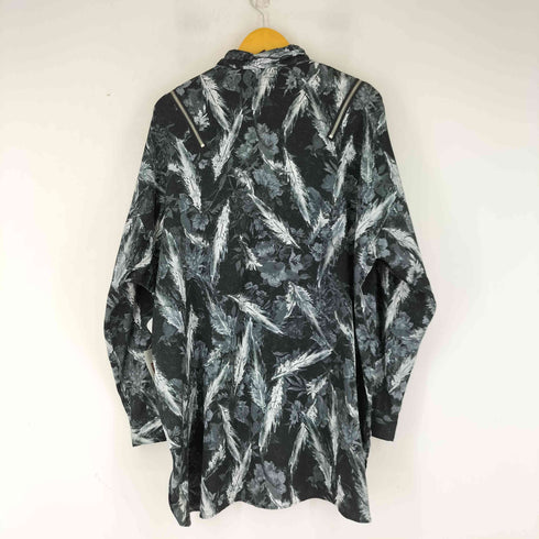 シヴァーライズ CIVARIZE ショルダーZIPフェザージャガードシャツ メンズ FREE