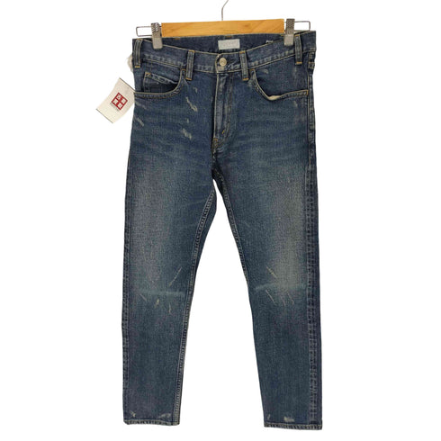 リデアル LIDEAL クラッシュ加工デニムパンツ メンズ 28