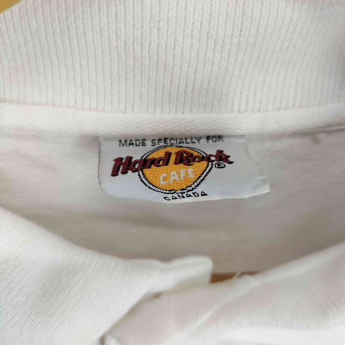 ハードロックカフェ Hard Rock Cafe カナダ製 TORONTO ロゴ刺繍 ポロシャツ メンズ S
