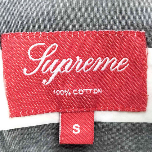 シュプリーム Supreme 12SS Large Striped Shirt メンズ import:S