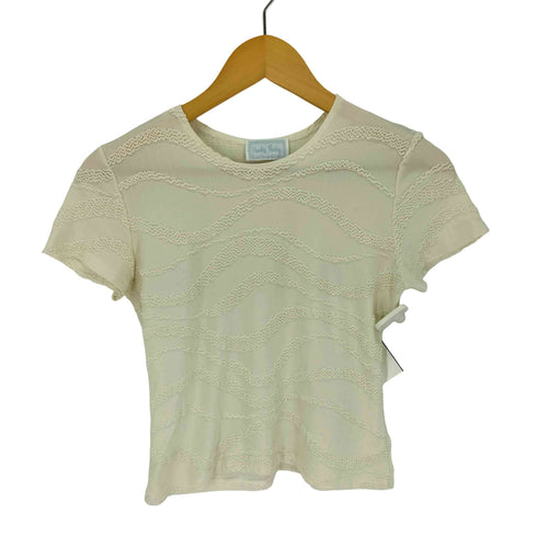 hanky panky ウェーブデザインTシャツ レディース