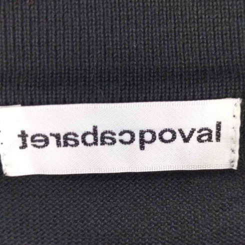 CABARET POVAL 23SS HALF ZIP S/S POLO メンズ JPN:M