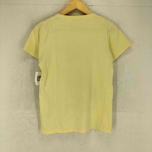 ワールドワイドラブ WORLD WIDE LOVE ドクロデザイン RED OR BAD プリント 半袖 カットソー レディース M