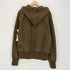 ダブルアールエルラルフローレン RRL RALPH LAUREN 世界100着 NY製 ウールコットン LIMITED EDITION A-1ジャケットモチーフ ニット ジップアップ パーカー メンズ import:M