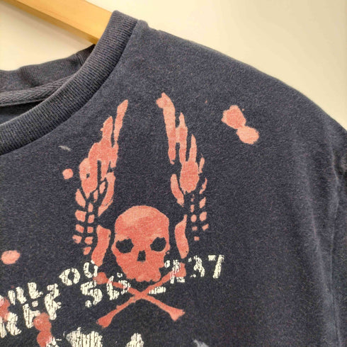 ポロラルフローレン POLO RALPH LAUREN スカルプリント クルーネックTシャツ y2k メンズ LL